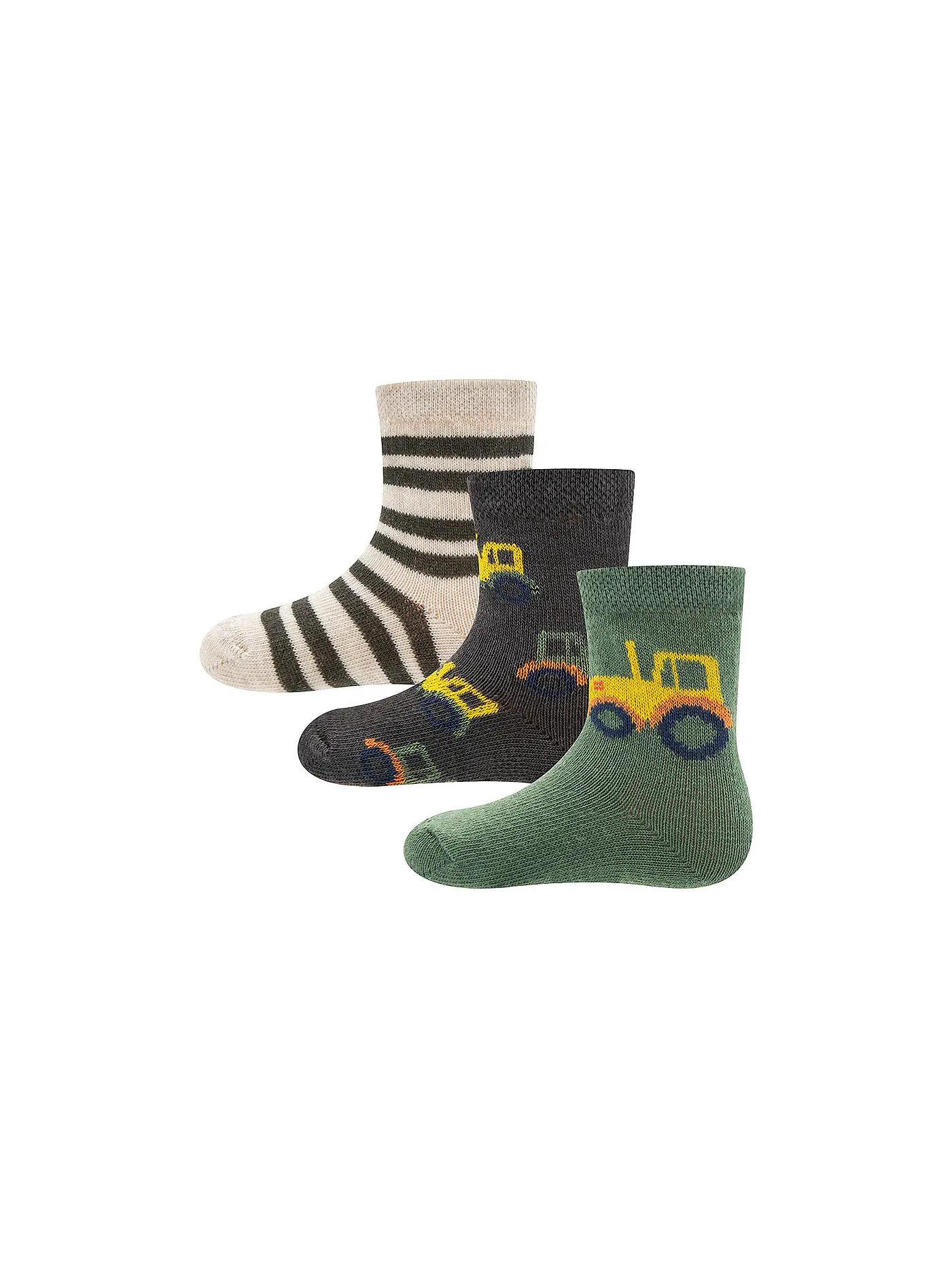 EWERS | Jungen Socken 3er Pkg khaki | 